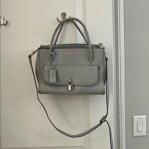 Marc Jacobs Gray Satchel with Modern Design